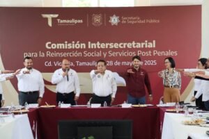 Instala SSPT Comisión Intersecretarial para la Reinserción Social y Servicios Post Penales del Estado de Tamaulipas