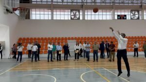 Gobernador supervisa obras deportivas en Ciudad Victoria con inversión de $39.5 millones