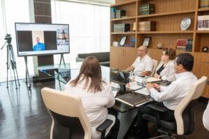 El rector Dámaso Anaya proyecta a la UAT como referente en Inteligencia Artificial en alianza con la India