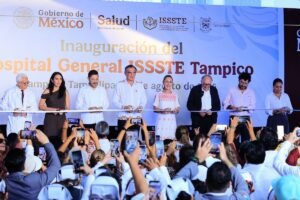 Claudia Sheinbaum Inaugura el Nuevo Hospital General del ISSSTE en Tampico